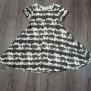 Stylish Kids Dress in Black and White